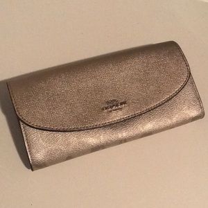 Gold Coach wallet
